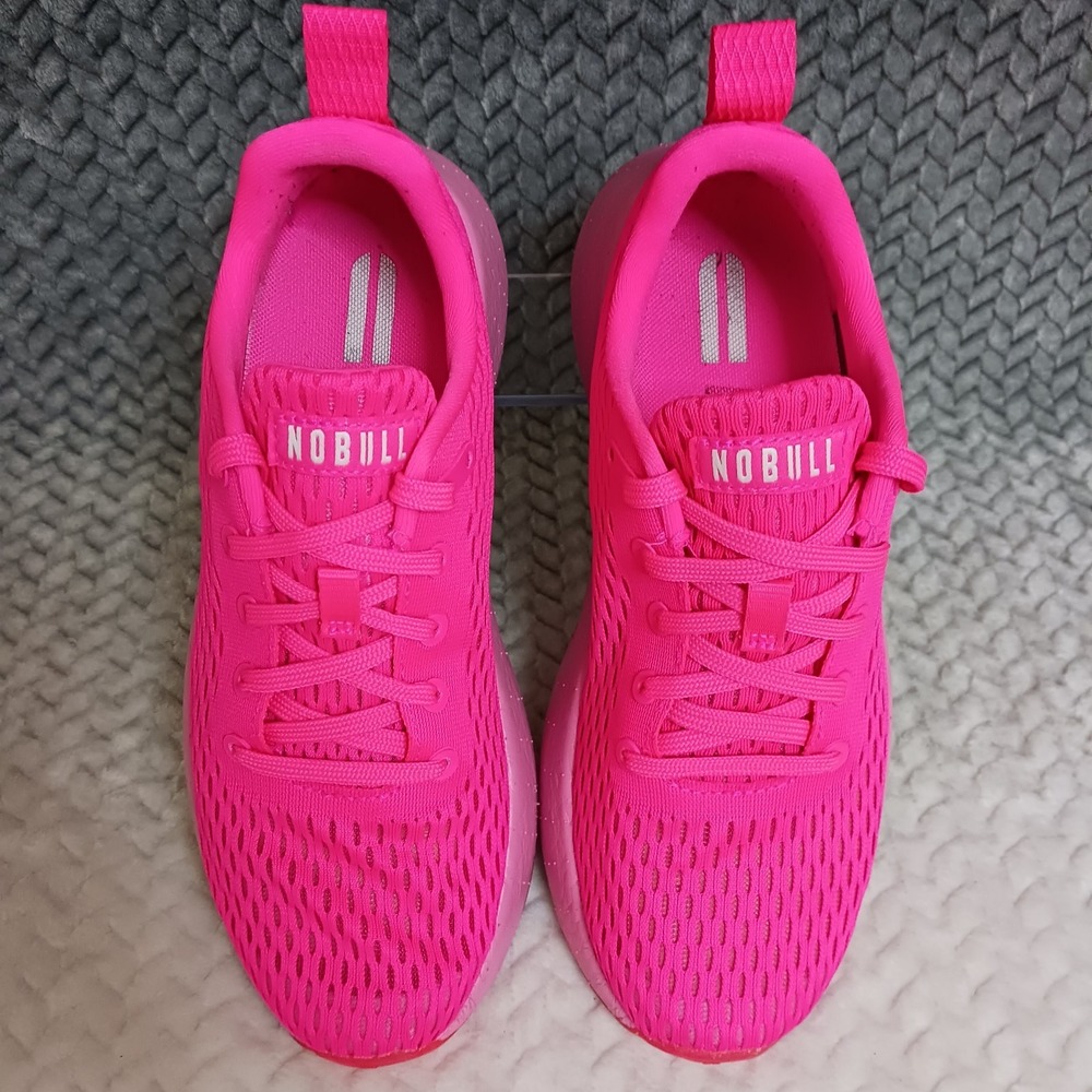 Nobull Journey Neon Pink Women's Training Running Sneakers Shoes Size 9.5 - Picture 5 of 14